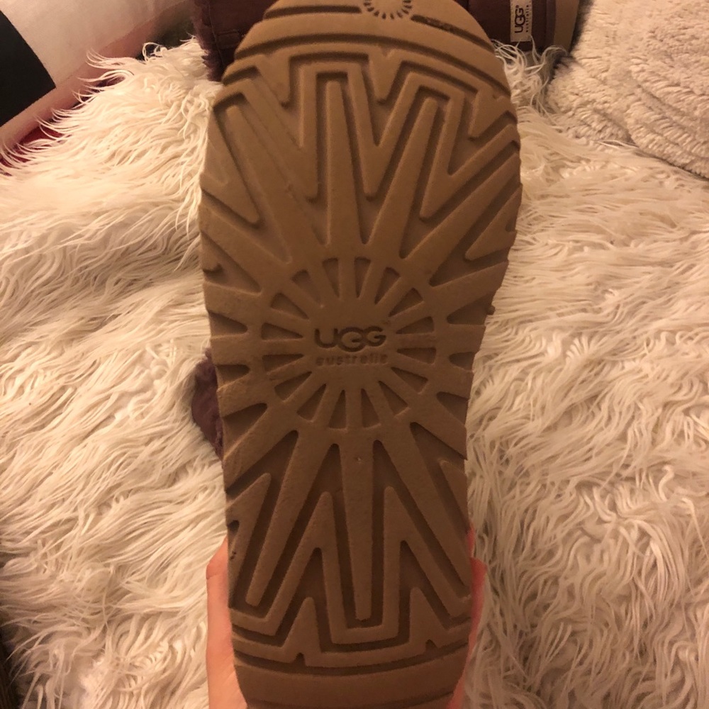 Purple Bailey Button Uggs - image 4